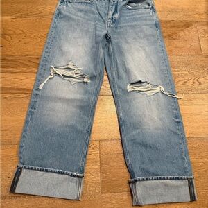 NEW - Madewell Low Slung Baggy Jeans